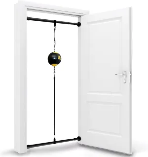 | Doorway Punching Bag/Double End Bag 2.0 | Build The Ultimate Fusion of Speed and Power with This Boxing Reflex Bag | Ideal Boxing Equipment for Training at Home