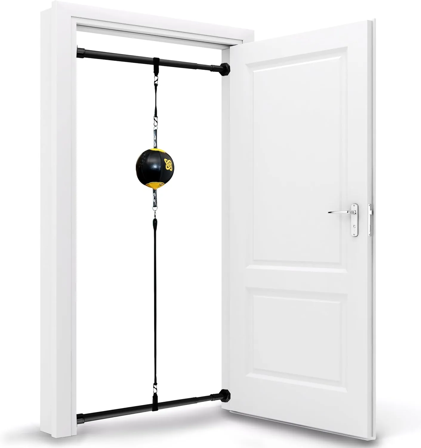 | Doorway Punching Bag/Double End Bag 2.0 | Build The Ultimate Fusion of Speed and Power with This Boxing Reflex Bag | Ideal Boxing Equipment for Training at Home