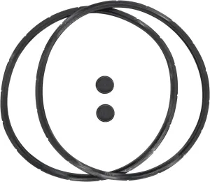 09924 Pressure Canner Sealing Ring & Overpressure Plug for Presto Pressure Cooker 6 Quart and 8 Quart Replacement Models 0128206 0128202 0128203 0128204 (2 2/Pack)