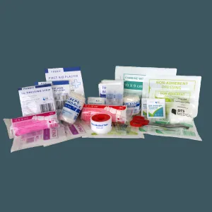 1-5 Person Refill Kits for First Aid Kits and Cabinets