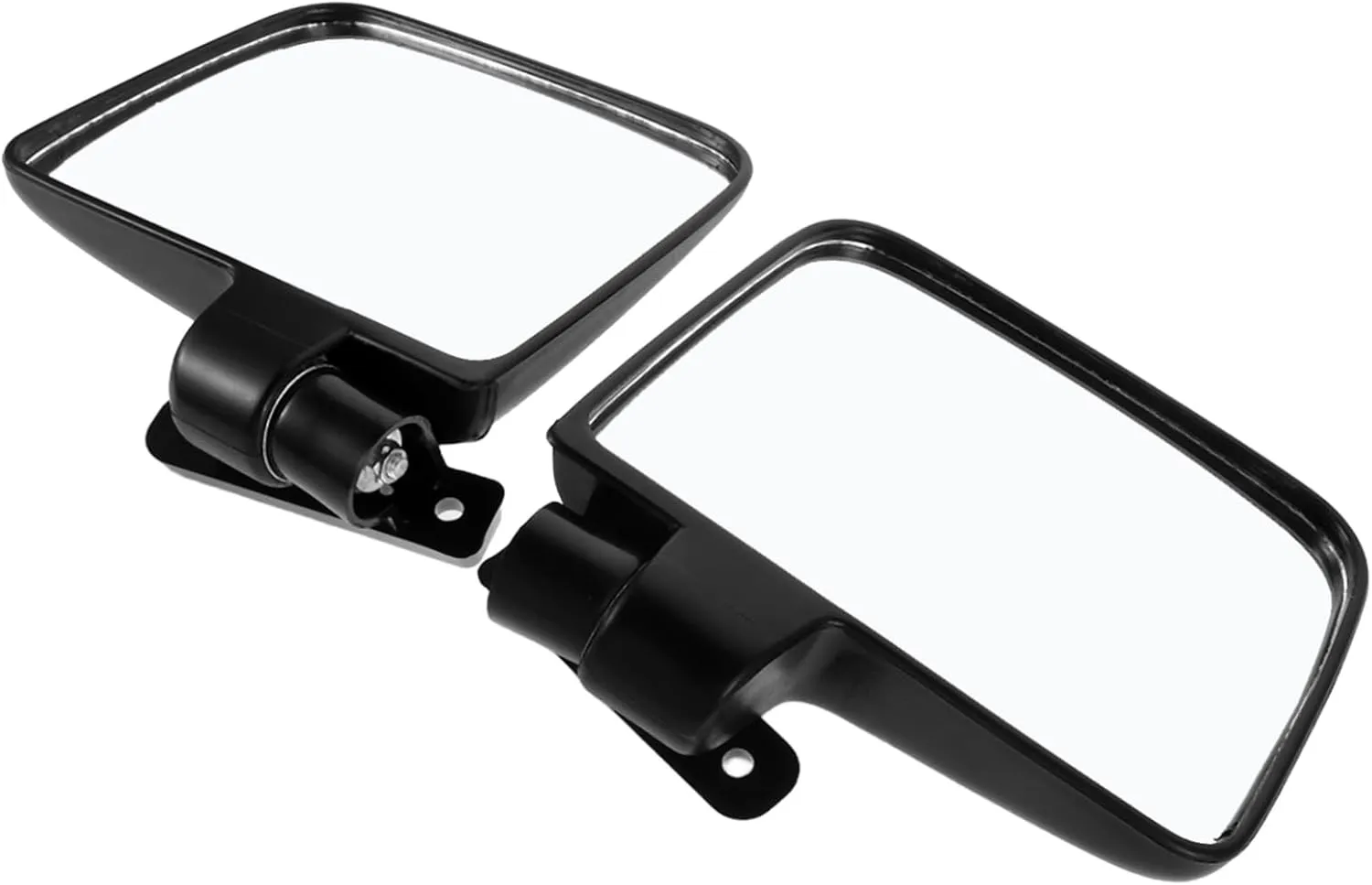 1 Set Golf Cart Mirrors Replaceable Side Rear View Mirrors for Enhanced Safety Durable Shock Resistant Design Accurate Reflection for Improved Driving Experience