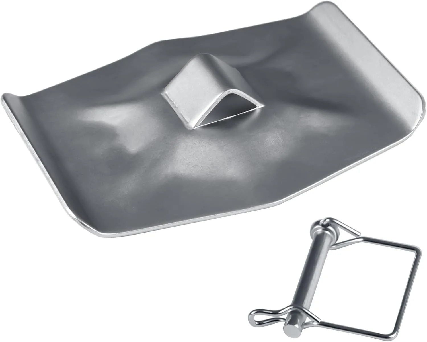 119225, RV Fifth Wheel Landing Gear Foot Pad and Pin Compatible with Lippert Venture, Landing Gear Footpad Footplate Kit for Atwood and Stromberg Carlson Landing Gear Systems | Replace# LG-119225