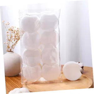 1200pcs Thick Makeup Pads Disposable Cosmetic Face Cleansing Pads Non-Woven Design for Makeup Removal Soft Supple Facial Cleaning Tools