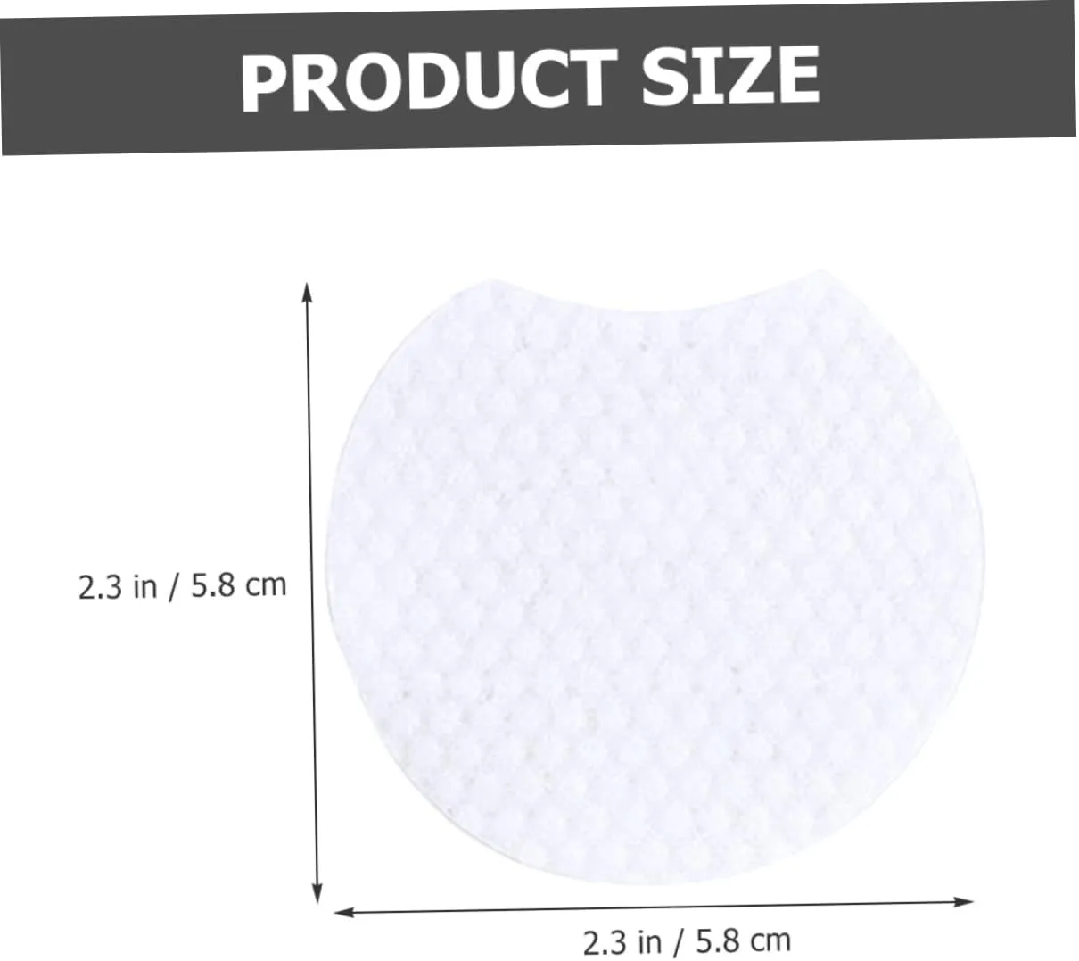 1200pcs Thick Makeup Pads Disposable Cosmetic Face Cleansing Pads Non-Woven Design for Makeup Removal Soft Supple Facial Cleaning Tools