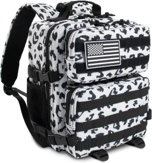 12L Mini Tactical Military Backpack for Women Army Assault Pack Bag Small Rucksack with Bottle Holder Work Gym Bag - 12L Heart Print Backpack Mini Small Pack