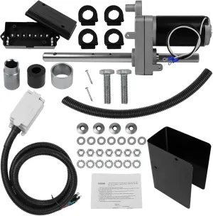 1824200100 RV Single Speed Powered Drive Kit Compatible with Bulldog Electric Single-Speed Jacks, One Speed Electric Drive Jack Kit for Camper and Heavy Duty Trailers, Replace# BD1824200100, 12V