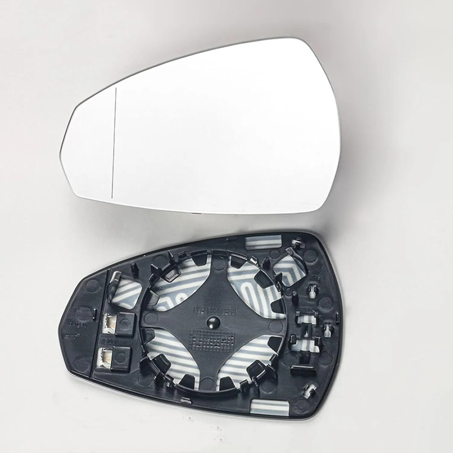 1pcs Mirror Side Mirror Reflective Lens Rearview Mirror Lenses Glass with Heating,for Audi A3 2014-2019