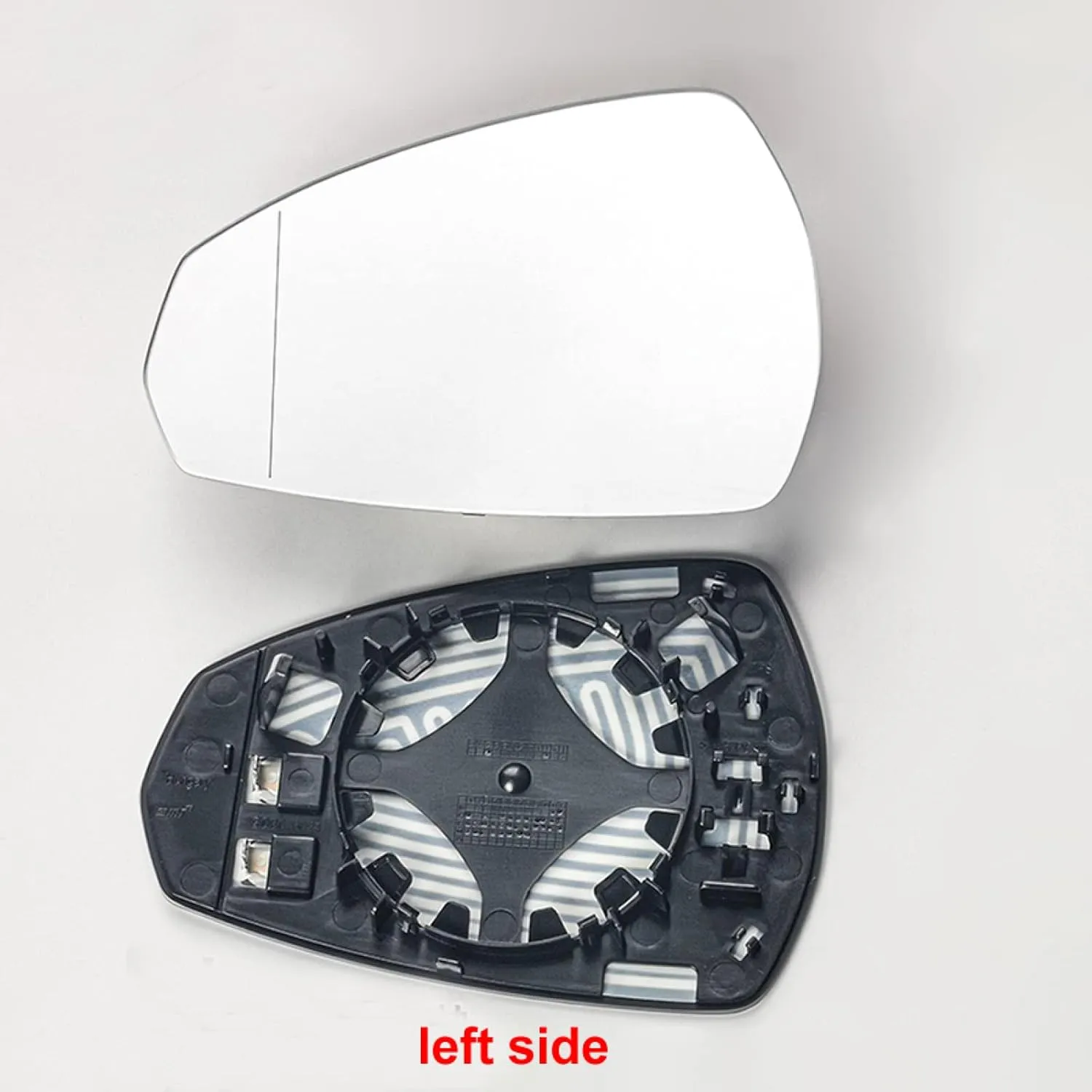 1pcs Mirror Side Mirror Reflective Lens Rearview Mirror Lenses Glass with Heating,for Audi A3 2014-2019