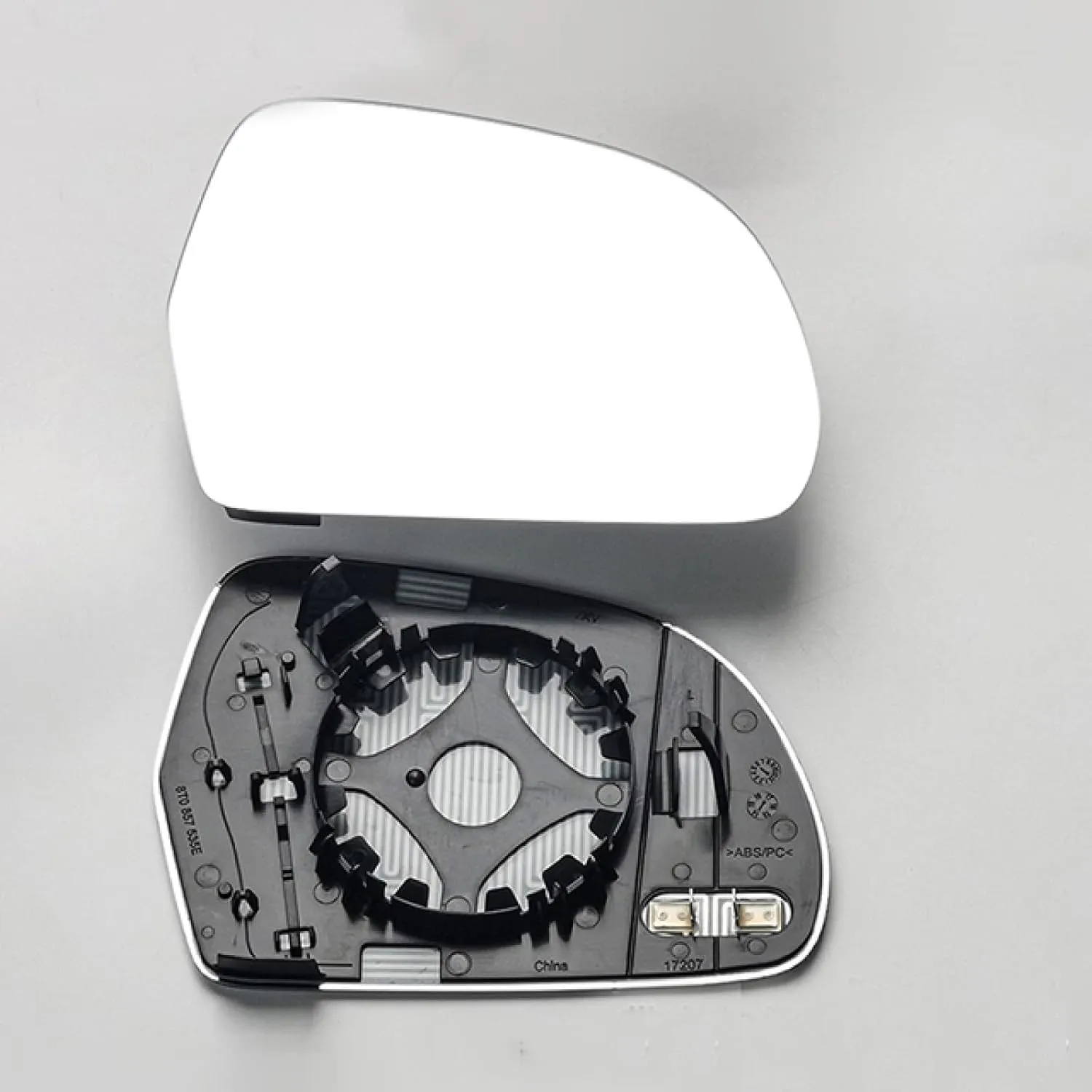 1PCS Mirror Side Mirror Reflective Lens Rearview Mirror Lenses Glass with Heating,for Audi A6L 2009 2010 2011