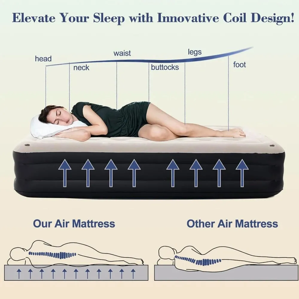 2 in 1 Inflatable Couch Bed