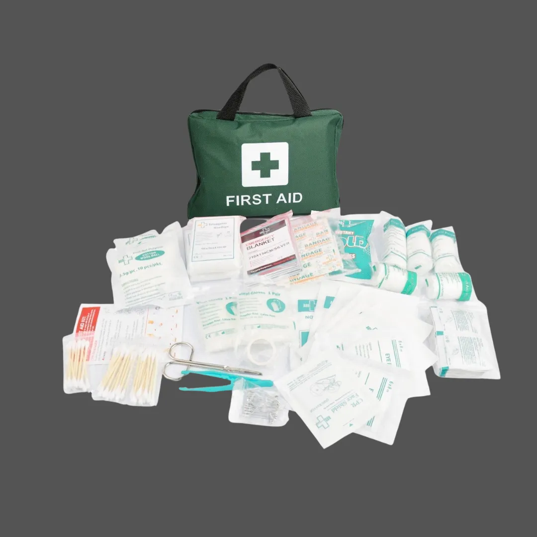210 Piece Deluxe First Aid Kit – Compact Safety Kit for Home, Car & Camping