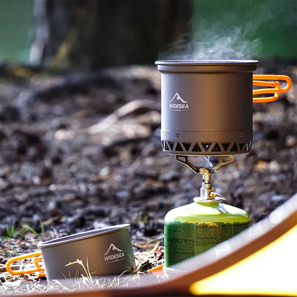 2.3L Camping Cookware Set – Outdoor Pot & Kettle for Travel, Hiking, and Cooking