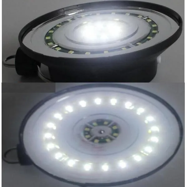28-LED Outdoor Camping Solar Lamp USB 2 Modes Light for Emergency Tent