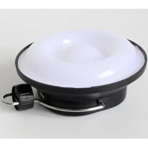 28-LED Outdoor Camping Solar Lamp USB 2 Modes Light for Emergency Tent