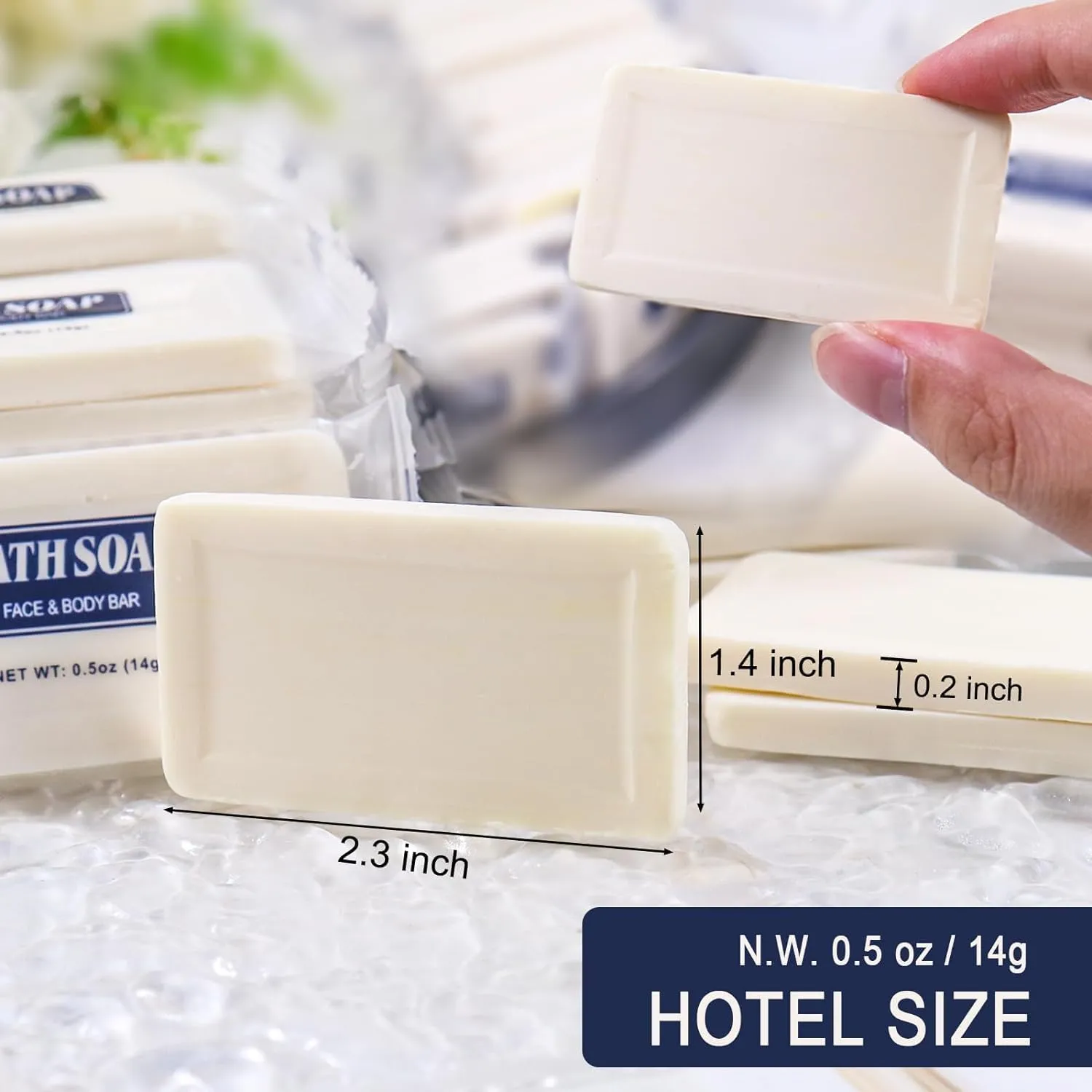 30 Pack Disposable Toothbrushes with Toothpaste and Soap Individually Wrapped, 30 pcs Toothbrushes (2 Colors) with 30 pcs Bar Soap(0.5 oz)