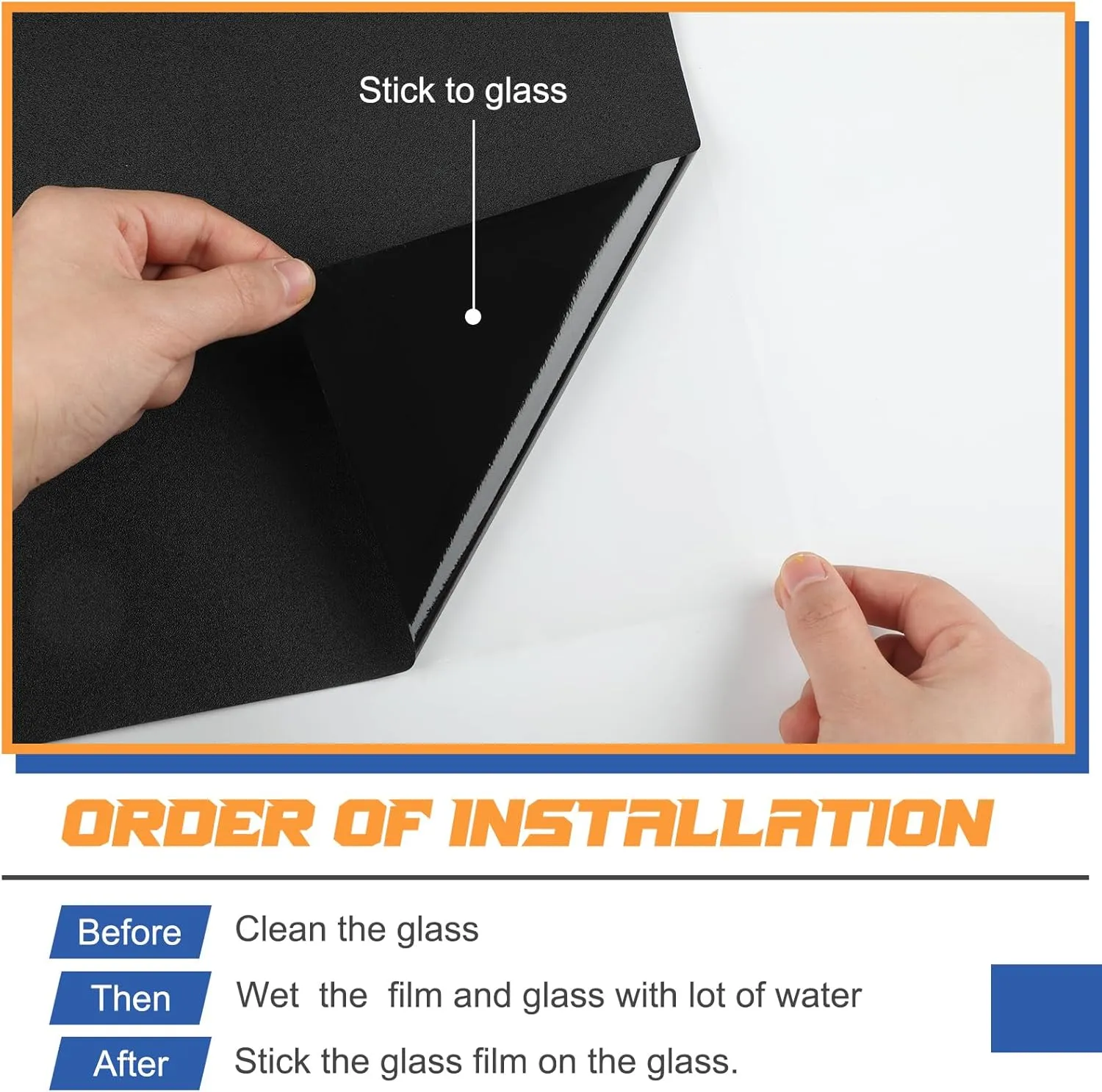 36 Inch X 26 ft One Way Window Film Privacy Daytime Reflective Mirror Window Tint Sun Blocking Thermal Insulated Film Heat Control Static Cling Tint Anti UV (Matte Black)