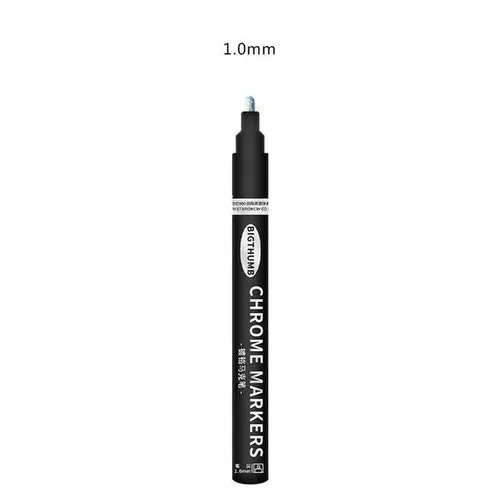 3color Mirror Marker Diy Reflective Paint Pen Gold Silver Copper