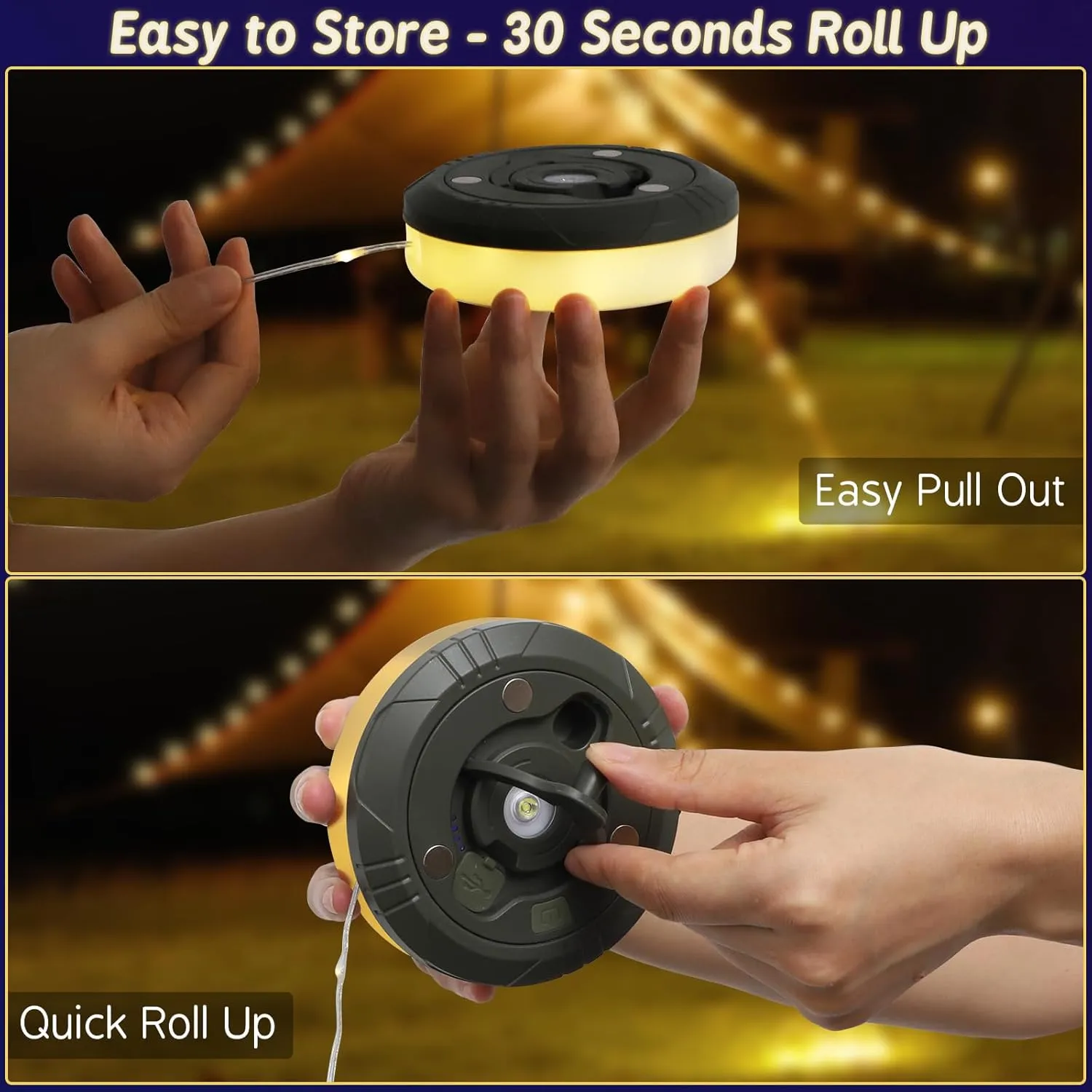 4-in-1 Lights Camping String Buy-one-get-one Summer special