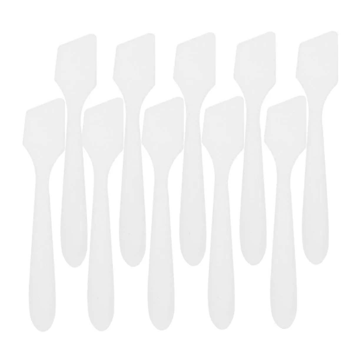 450 Pcs Mask Scraper Eyebrow Tweezers Kit Mini Spoon Spoons Skin Care Tool Skincare Tools Makeup Bottle Spatula Small Face Spoon Lip Spatula Small Shampoos Fan for Facials White Pp