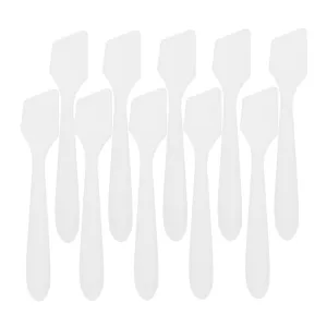 450 Pcs Mask Scraper Eyebrow Tweezers Kit Mini Spoon Spoons Skin Care Tool Skincare Tools Makeup Bottle Spatula Small Face Spoon Lip Spatula Small Shampoos Fan for Facials White Pp