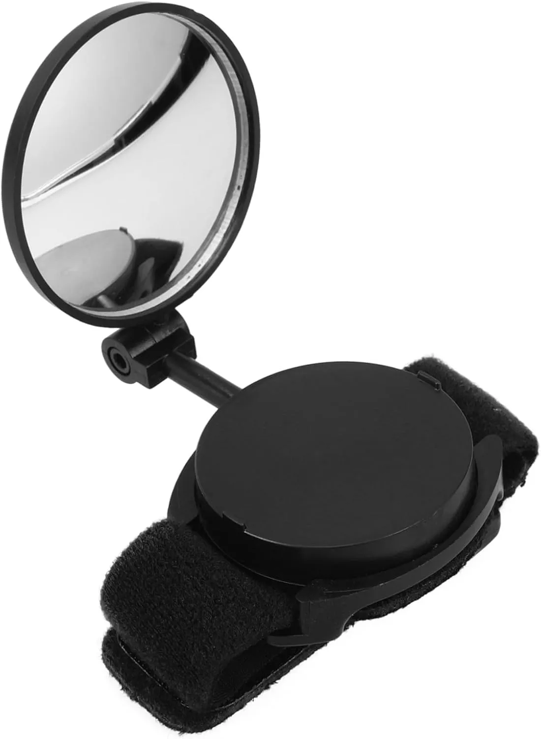 4pcs Bike Rear View Wristband Mirror Rotating Cycling Reflective Wrist Wear for Mountain and Road Portable Safety Accessory for Enhanced Visibility