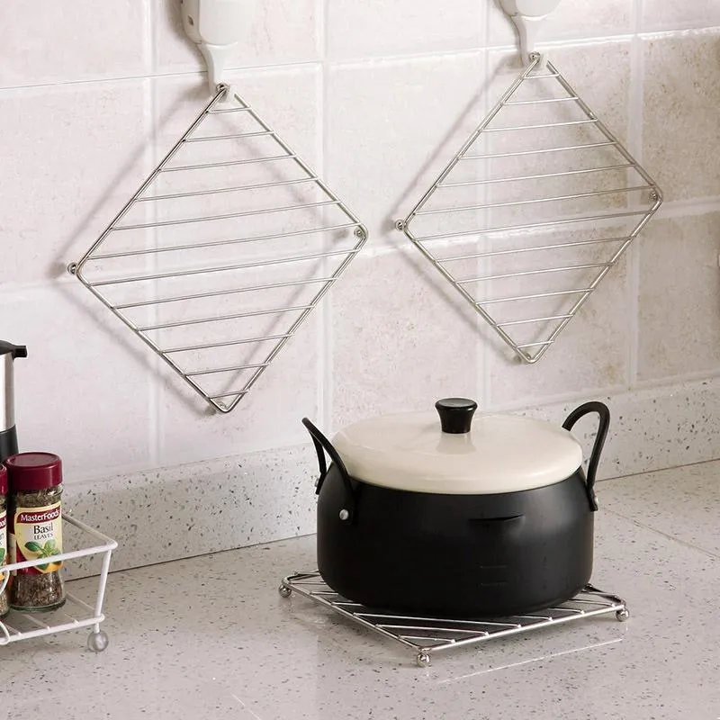 4pcs Heat Insulating Mat Tabletop Saucespan Anti Scald Cookware Protector Pad