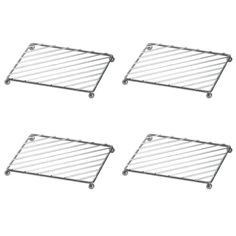 4pcs Heat Insulating Mat Tabletop Saucespan Anti Scald Cookware Protector Pad