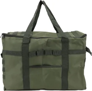 53L Large water proof Camping Storage Bag Oxford Fabric Organizer with Side Buckles for Cooking Utensils & Outdoor Gear