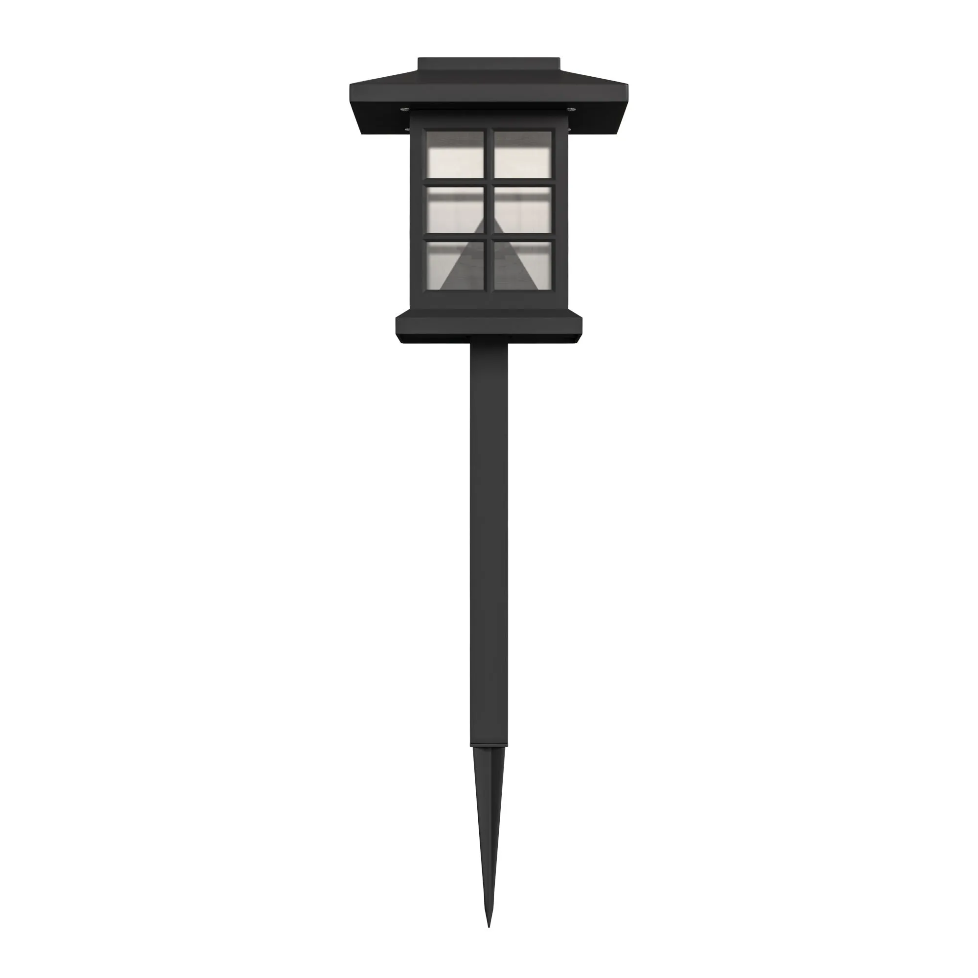 8 Pack Lantern Style LED Solar Lights Weather Resistant Outdoor Solar Powered Lights for Pathway, Garden, & Yard