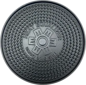 9.25 inch Cast Iron Heat Equalizer-Heat Diffuser Plate for Gas & Electric Stoves | Even Heat Distribution & Simmer Plate-even cooking-Durable Heat Tamer for Burners & Cooktops