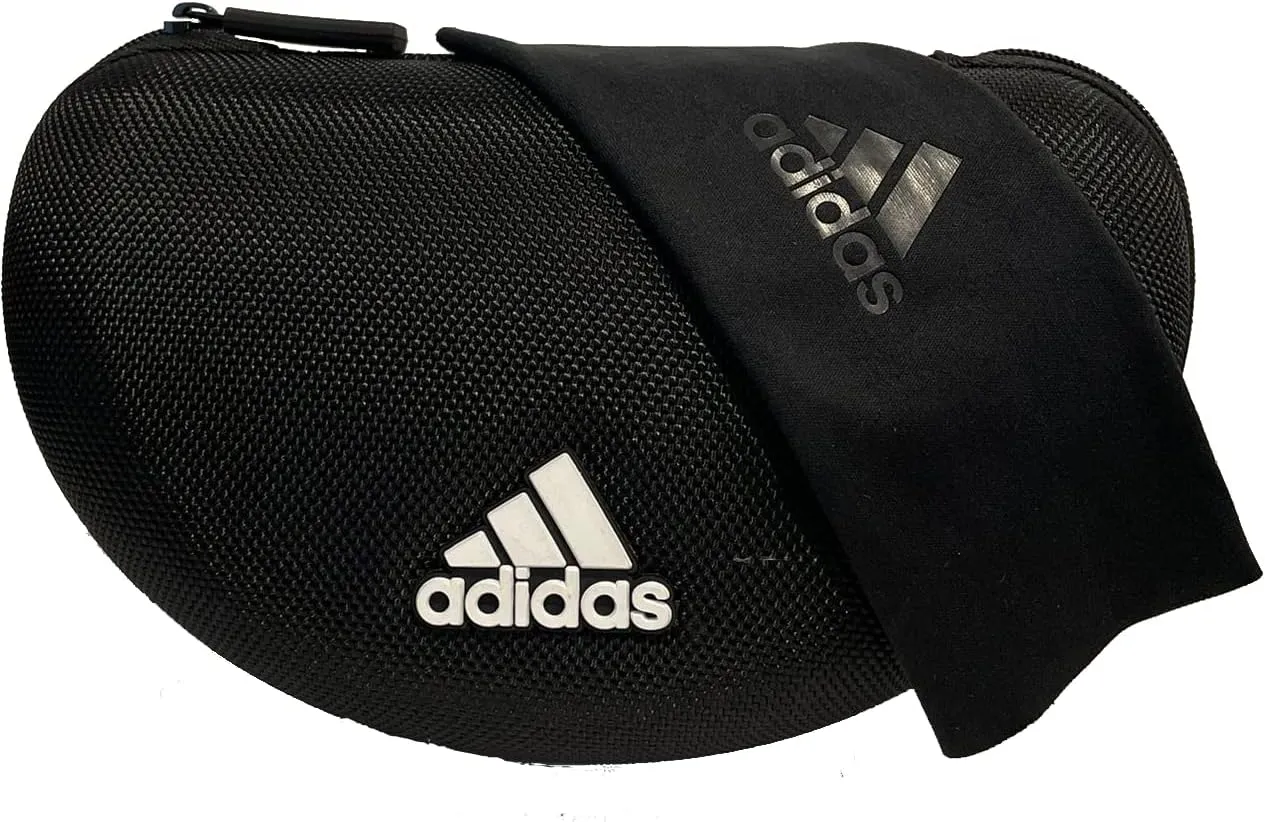 Adidas SP0007 Rectangular Sunglasses for Men   Bundle with Designer iWear Kit