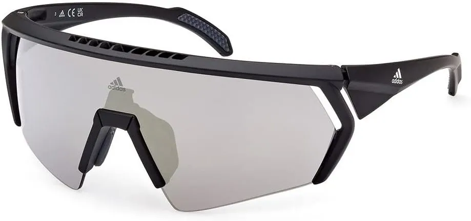 adidas Sunglasses Sport SP 0063 02G Matte Black/Brown Mirror