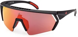 adidas Sunglasses Sport SP 0063 02U Matte Black/Bordeaux Mirror