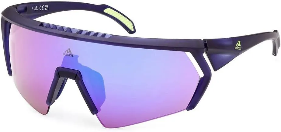 adidas Sunglasses Sport SP 0063 92Z Blue/Other/Gradient Or Mirror Violet