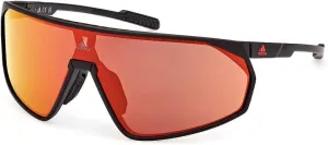 adidas Sunglasses Sport SP 0074 02L Matte Black/Roviex Mirror