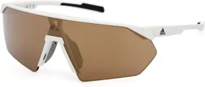 adidas Sunglasses Sport SP 0076 21G White/Brown Mirror