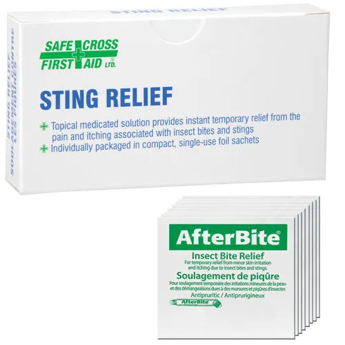 After Bite, Treatment Pads, 10/Unit Box