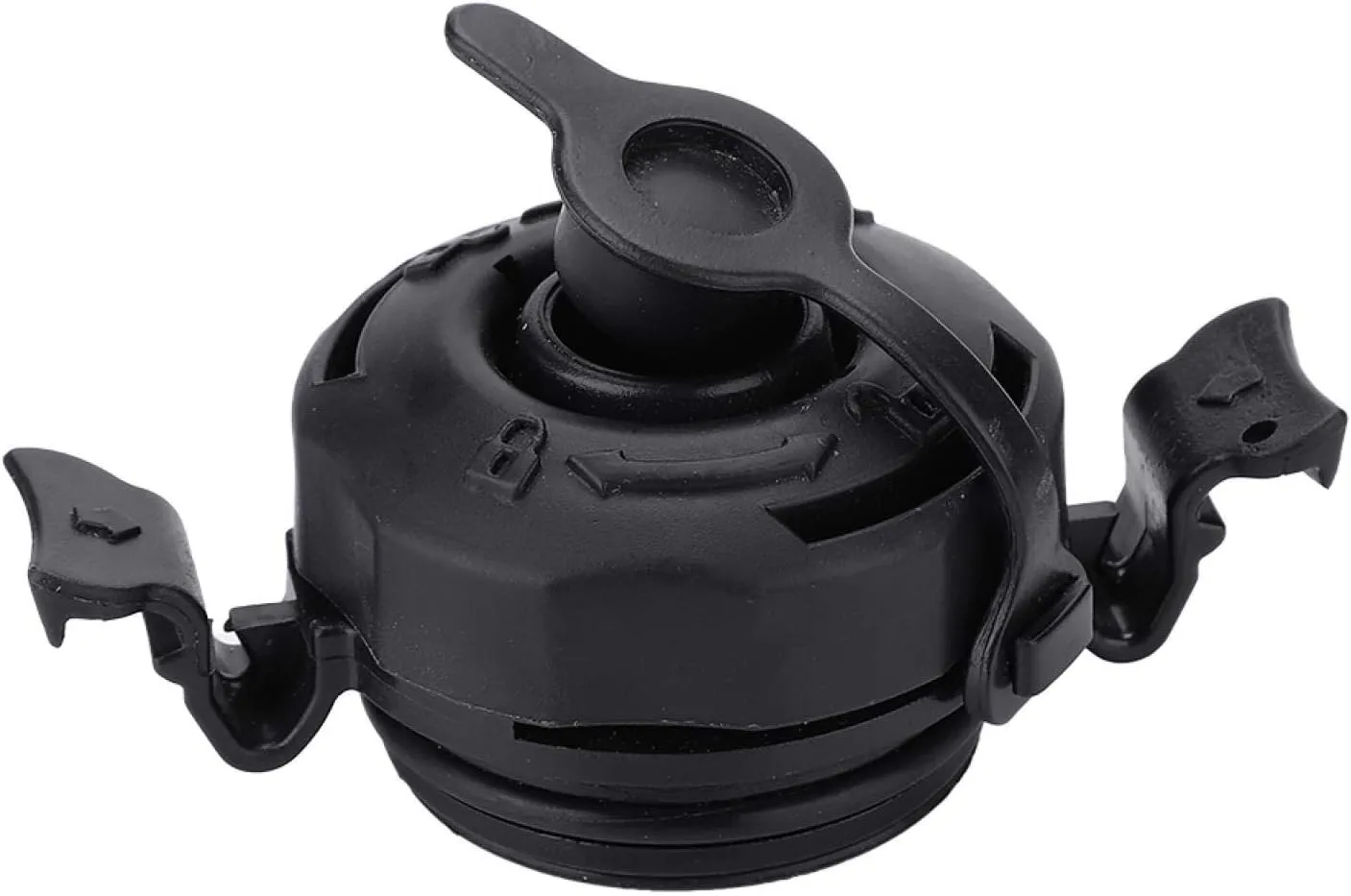 Air Mattress Valve, Intex Air Mattress Parts, Air Mattress Plug Replacement, 3 in 1 Air Valve Secure Seal Cap for Intex Inflatable Airbed Mattress with 45mm Holes (Black)