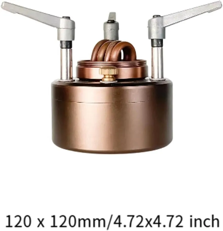 Alcohol Burner Alcohol Furnace Burner Cooking Burner Efficient Compact Camp Furnace, Spirit Burner for Barbecue Trips Picnic