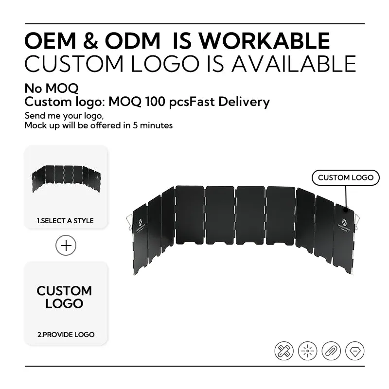 All-inclusive Campingmoon Customer-focused – 10Pcs Wind Deflector