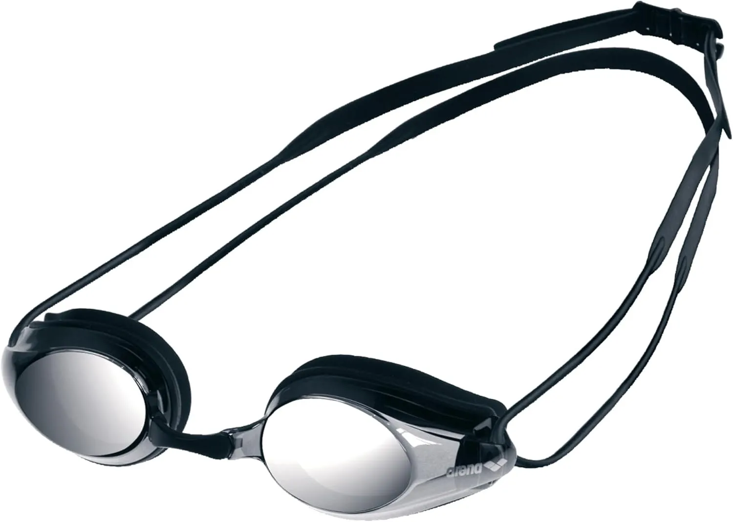 Arena Tracks Unisex Adult Essential Racing Swim Goggles Competitive Swimmers FINA-Approved Anti-Fog Mirror/Non-Mirror Lens