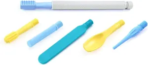 ARK's Z-Vibe Travel Kit with Spoons (Light Grey) by ARK Therapeutic