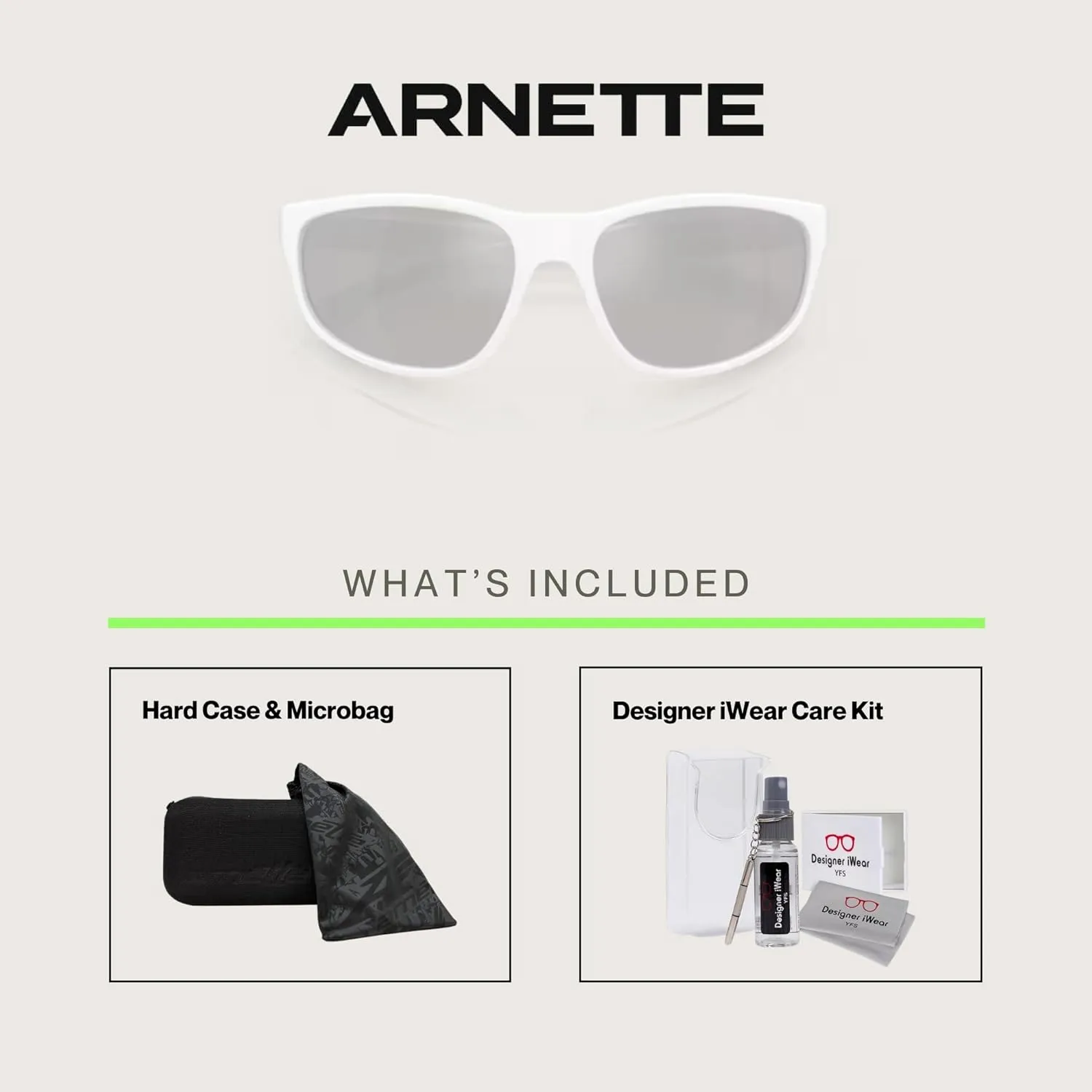 ARNETTE E.Z. AN4351 Round Sunglasses for Men   BUNDLE WIth Designer iWear Complimentary Eyewear Kit