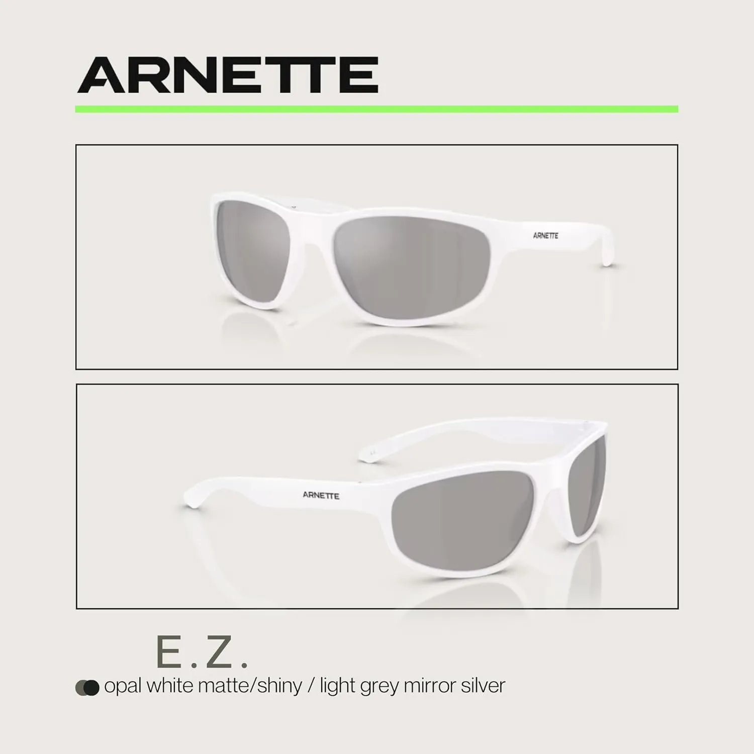 ARNETTE E.Z. AN4351 Round Sunglasses for Men   BUNDLE WIth Designer iWear Complimentary Eyewear Kit