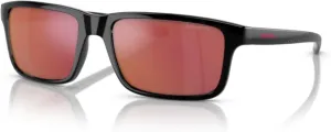 ARNETTE Mwamba AN4322 Rectangle Sunglasses for Men   BUNDLE WIth Designer iWear Complimentary Eyewear Kit