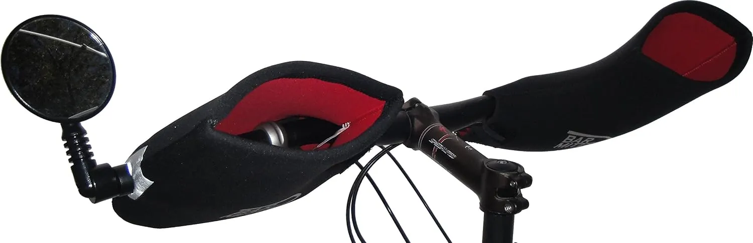 Bar Mitts Cold Weather Mountain/Commuter Bike Neoprene Handlebar Mittens