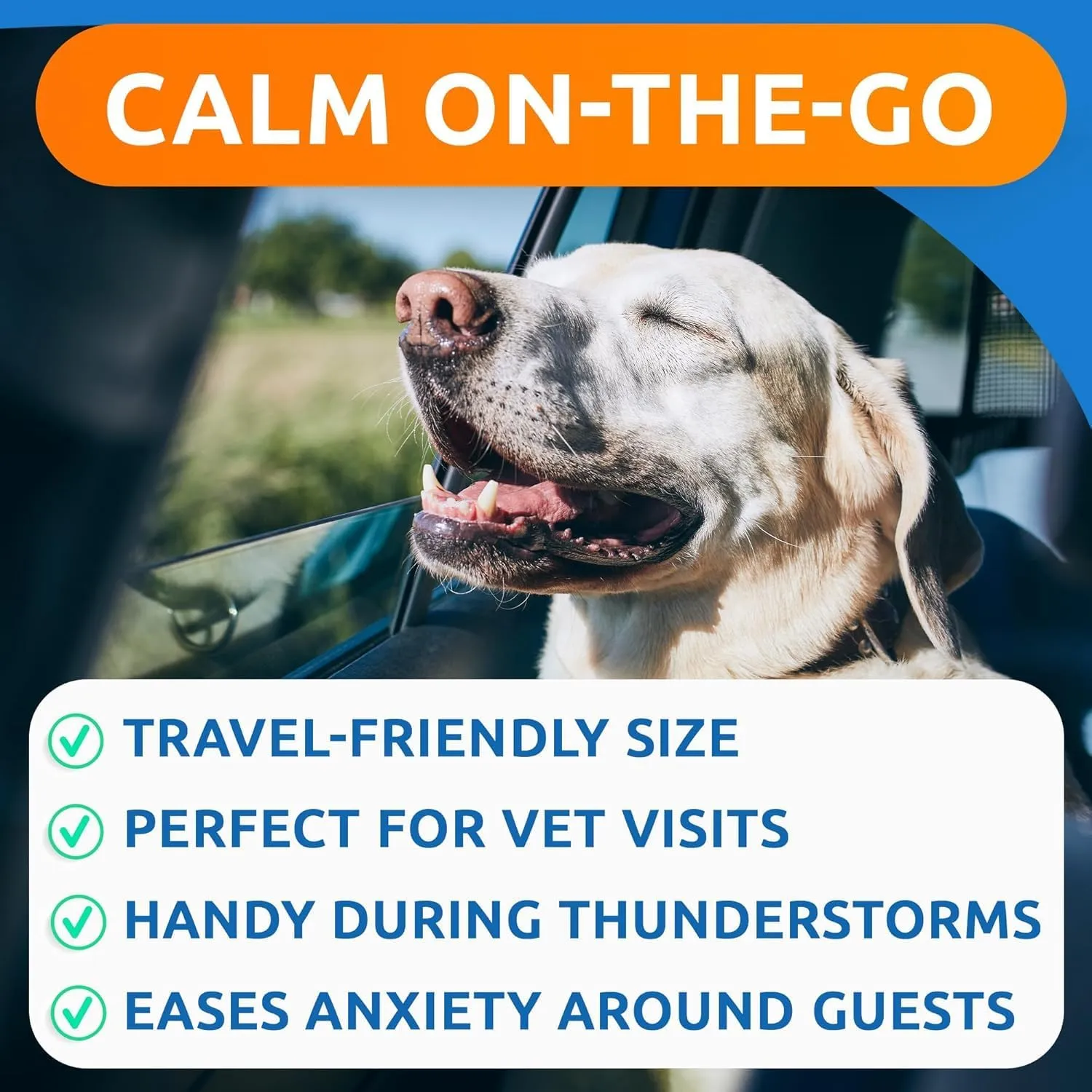 BARK&SPARK Advanced Calming Chews for Dogs - Hemp Chew   Melatonin - Anxiety Relief - Sleep Aid - Relaxing Treats - Stress Relief During Fireworks, Storms, Thunder, Barking - Made in USA - 60Ct