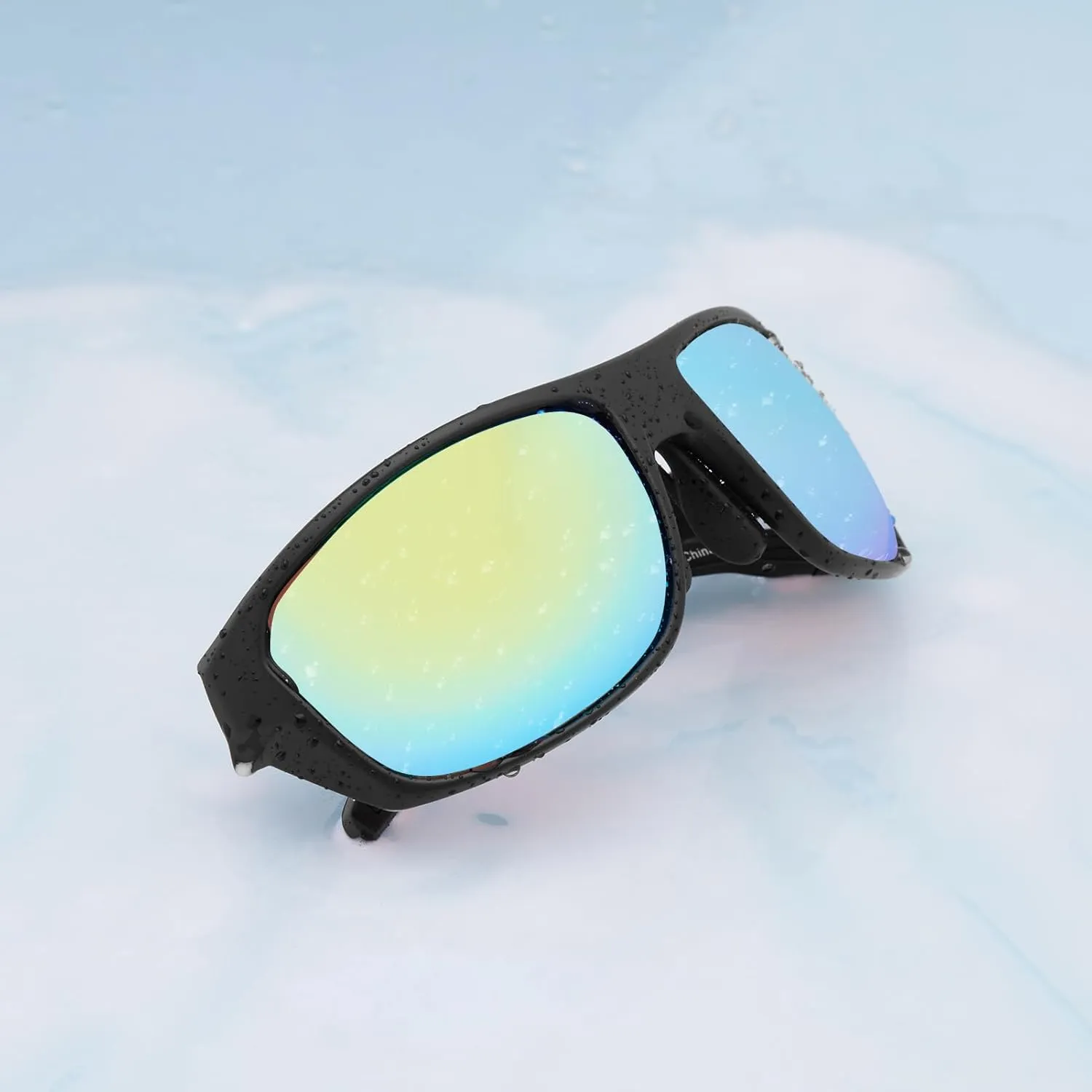 BASSDASH Polarized Sports Sunglasses for Men Women Fishing Driving Hiking UV400 with Lightweight TPX Unbreakable Frame
