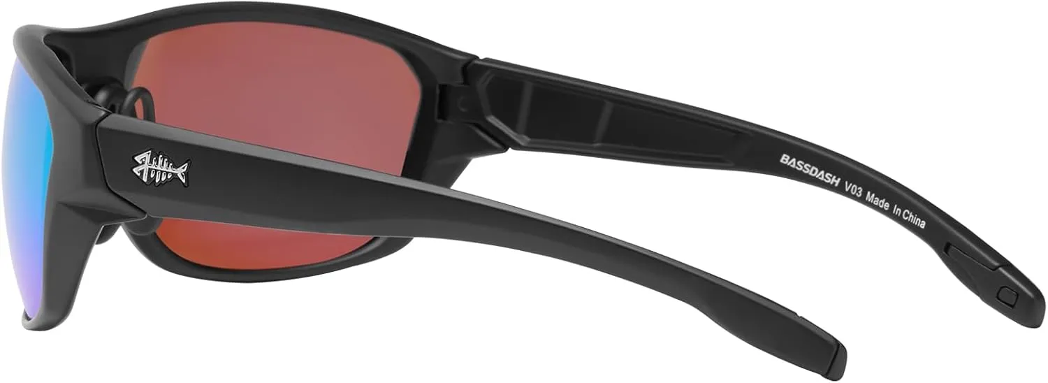 BASSDASH Polarized Sports Sunglasses for Men Women Fishing Driving Hiking UV400 with Lightweight TPX Unbreakable Frame