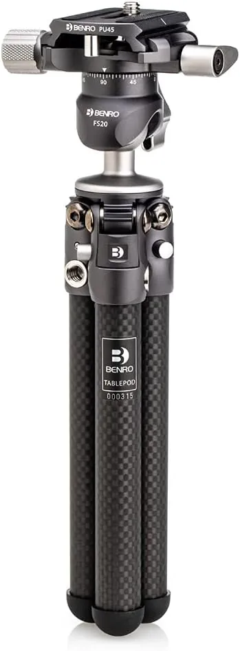 Benro Tablepod Kit with Arca-Swiss Style Camera Plate and Smartphone Adapter (TABLEPODKIT)